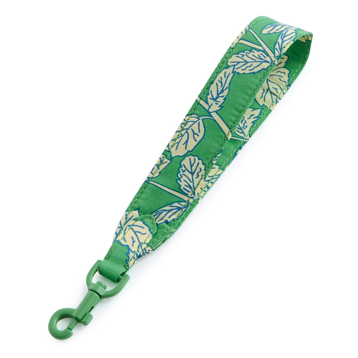 Vera Bradley Wide Key Chain Mint Mojito