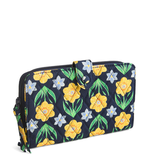Vera Bradley Large Tab Wallet Daffodils