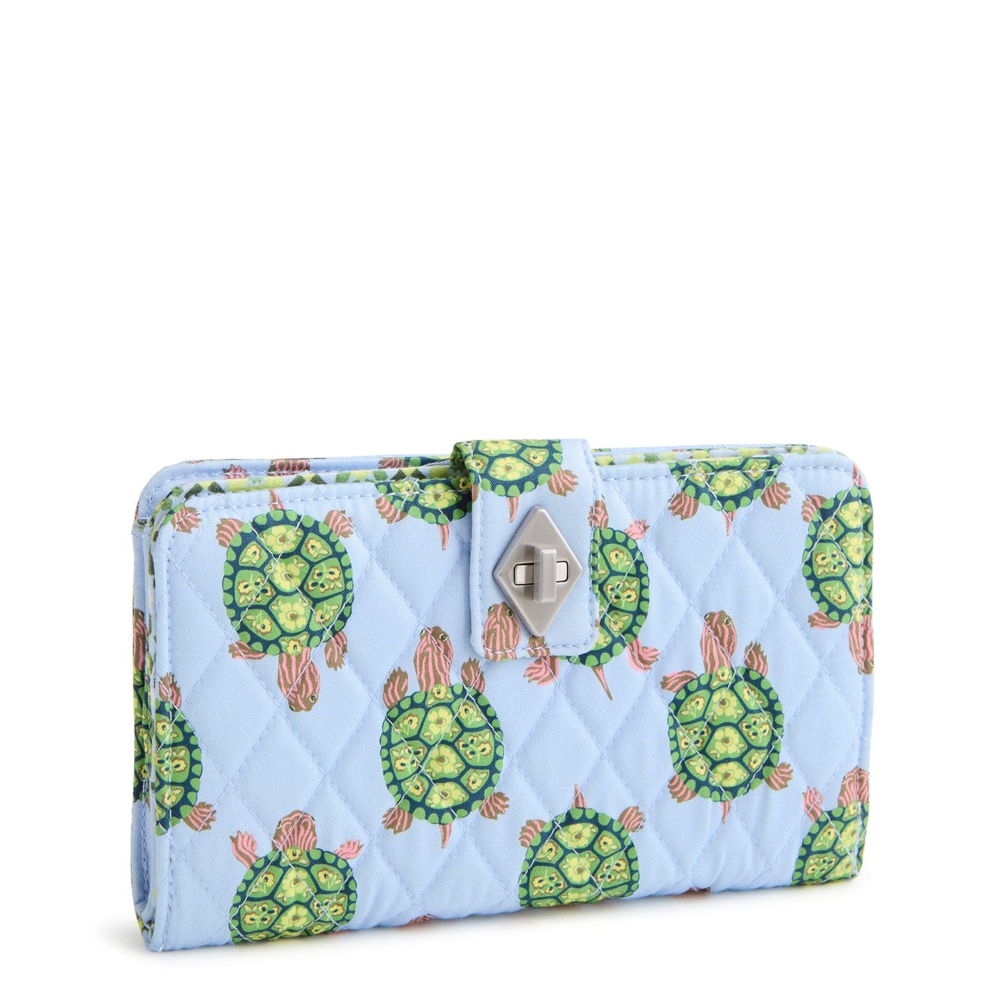 Vera Bradley Turnlock Wallet - Slow Dance