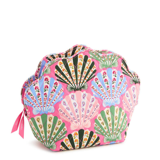 Vera Bradley Shell Cosmetic - Cottage Shells