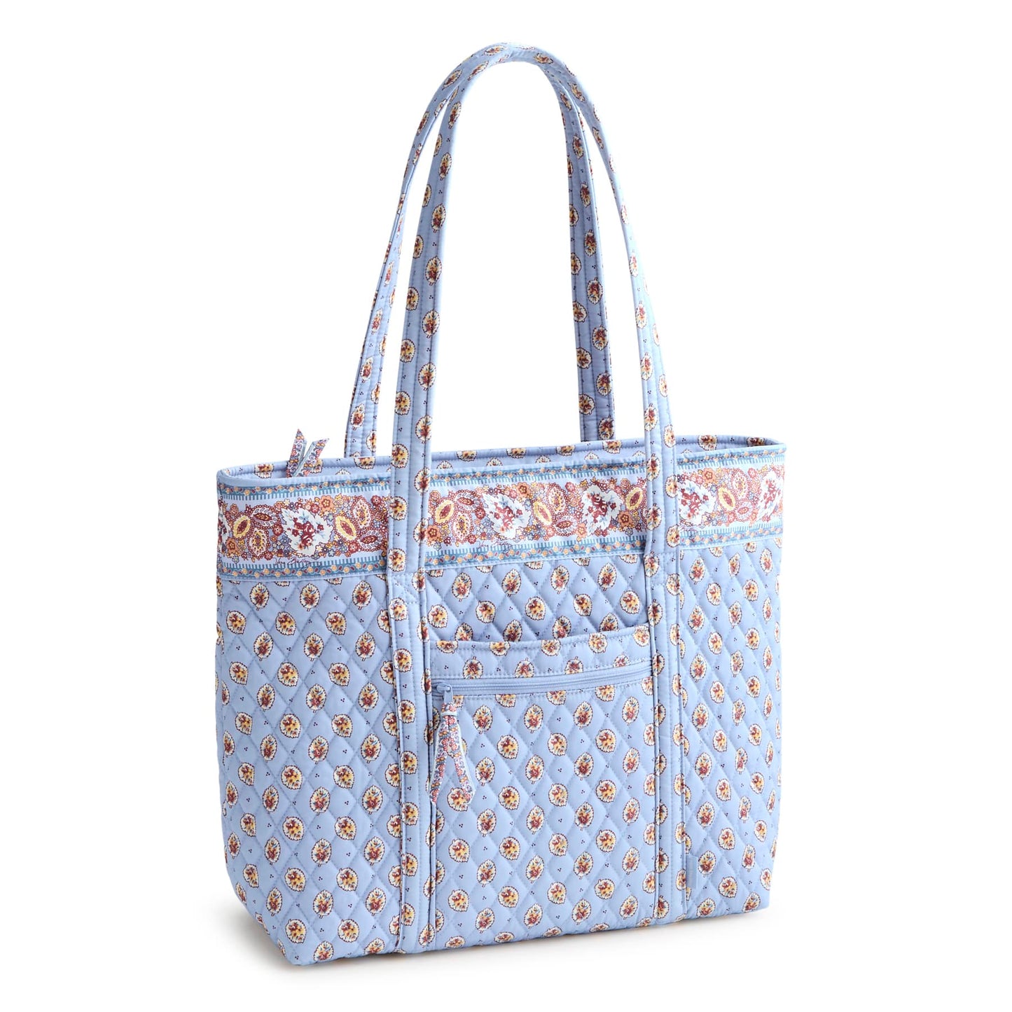 Vera Bradley Original Vera Tote - Blue Leaf