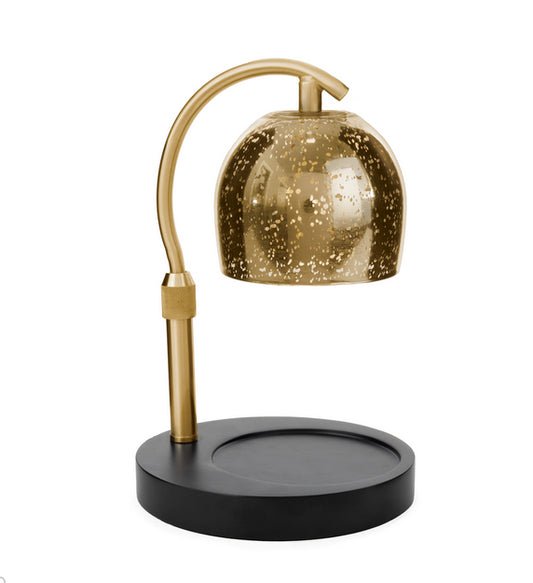 Mercury Glass Candle Warmer Lamp