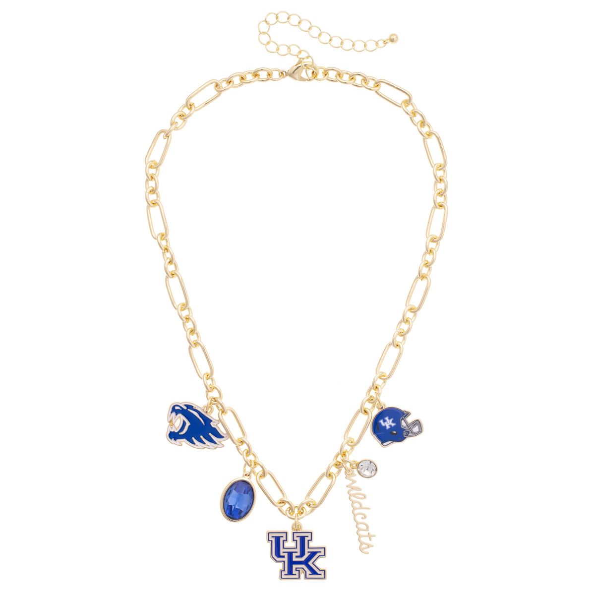Ky Wildcats Gameday Charm Necklace