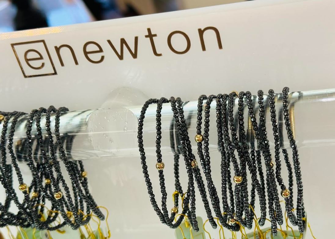 e. newton faceted hematite 2mm