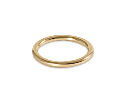 e. newton classic gold band ring