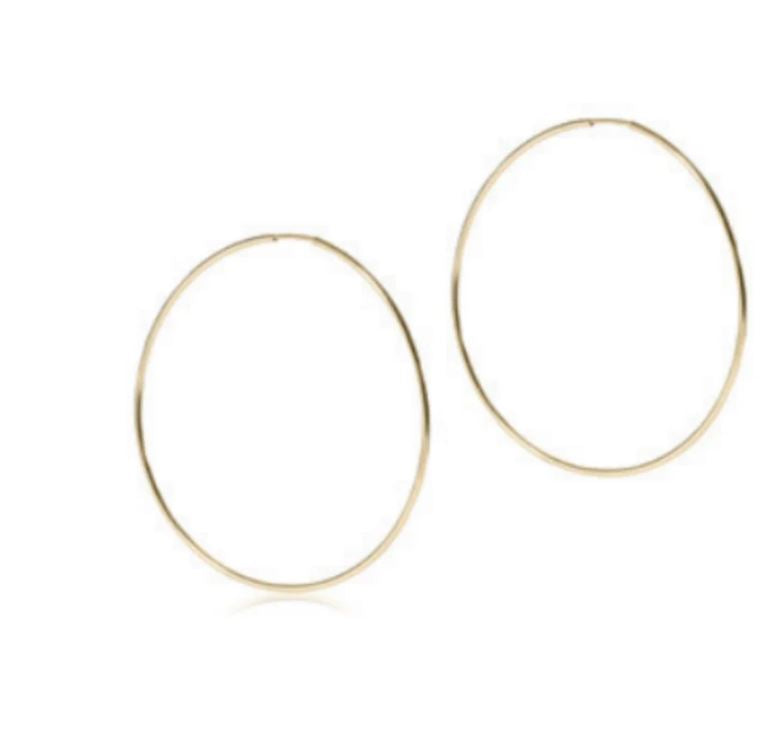 e. newton endless gold 2" hoop