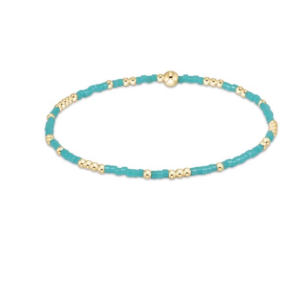 e. newton hope unwritten bracelet - turquoise