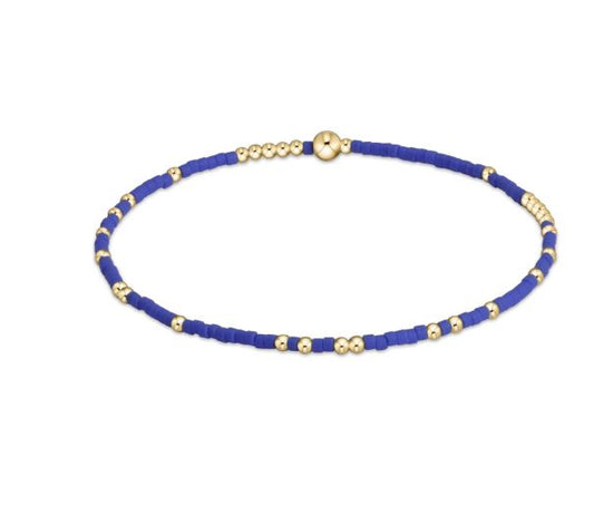 e. newton gameday hope unwritten bracelet - blue