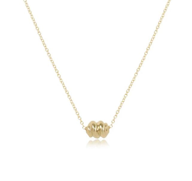 e. newton 16" necklace - admire gold