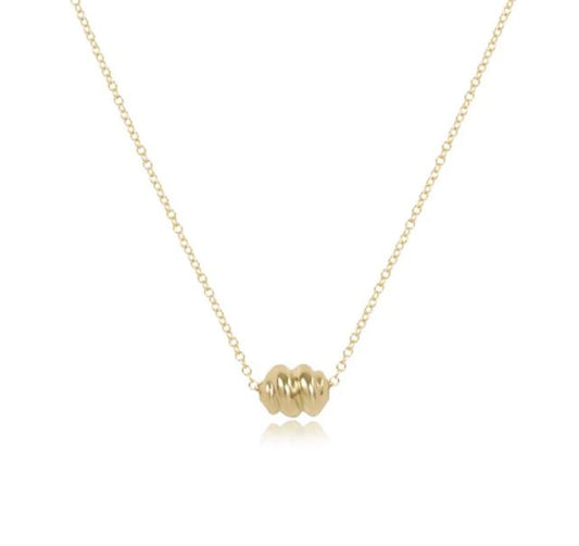 e. newton 16" necklace - admire gold