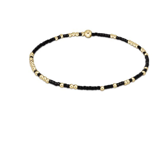 e. newton gameday hope unwritten bracelet - onyx