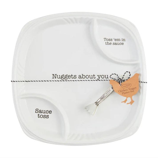 Mud Pie Nuggets Tray - Nuggets about You