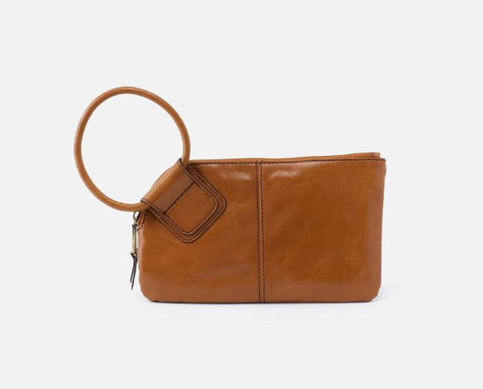 Hobo Sable Wristlet - Truffle Leather