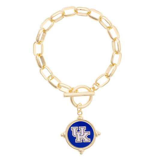 Ky Wildcats Logo Intaglio Bracelet