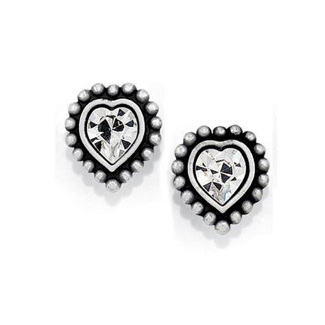 Brighton Shimmer Heart Mini Post Earrings