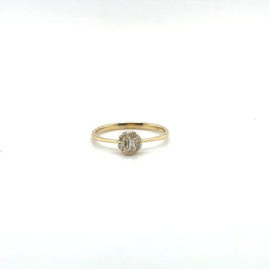 .15ctw Diamond 14kt Yellow Gold Ring