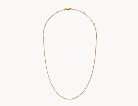 Kendra Scott 16” Thin Chain Necklace in 18k Gold Vermeil