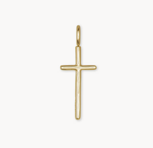 Kendra Scott 18k Yellow Gold Vermeil Cross Charm