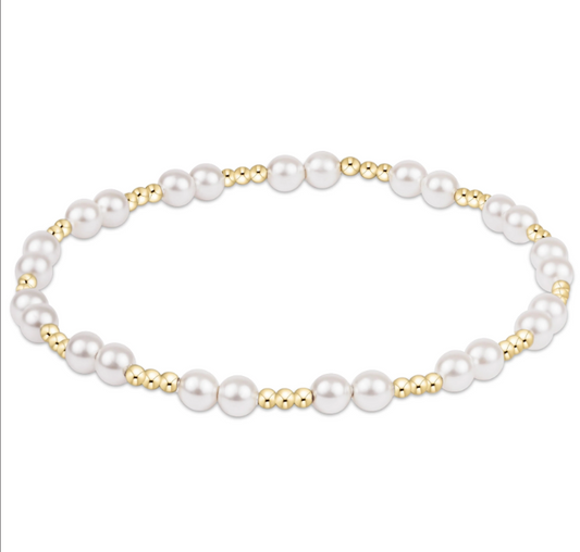 e. newton together pearl 4mm bracelet