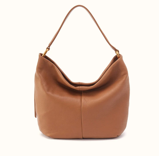 Harley Hobo Bag - Pebbled Leather | Warm Honey