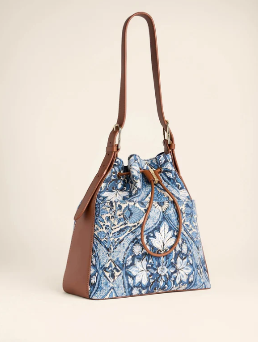Spartina Eden Drawstring Japonica Cartouche Blue