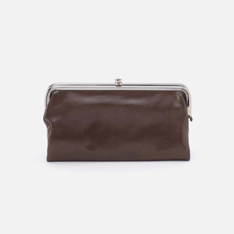 Hobo Lauren Clutch-Wallet - Polished Leather | Hearthstone