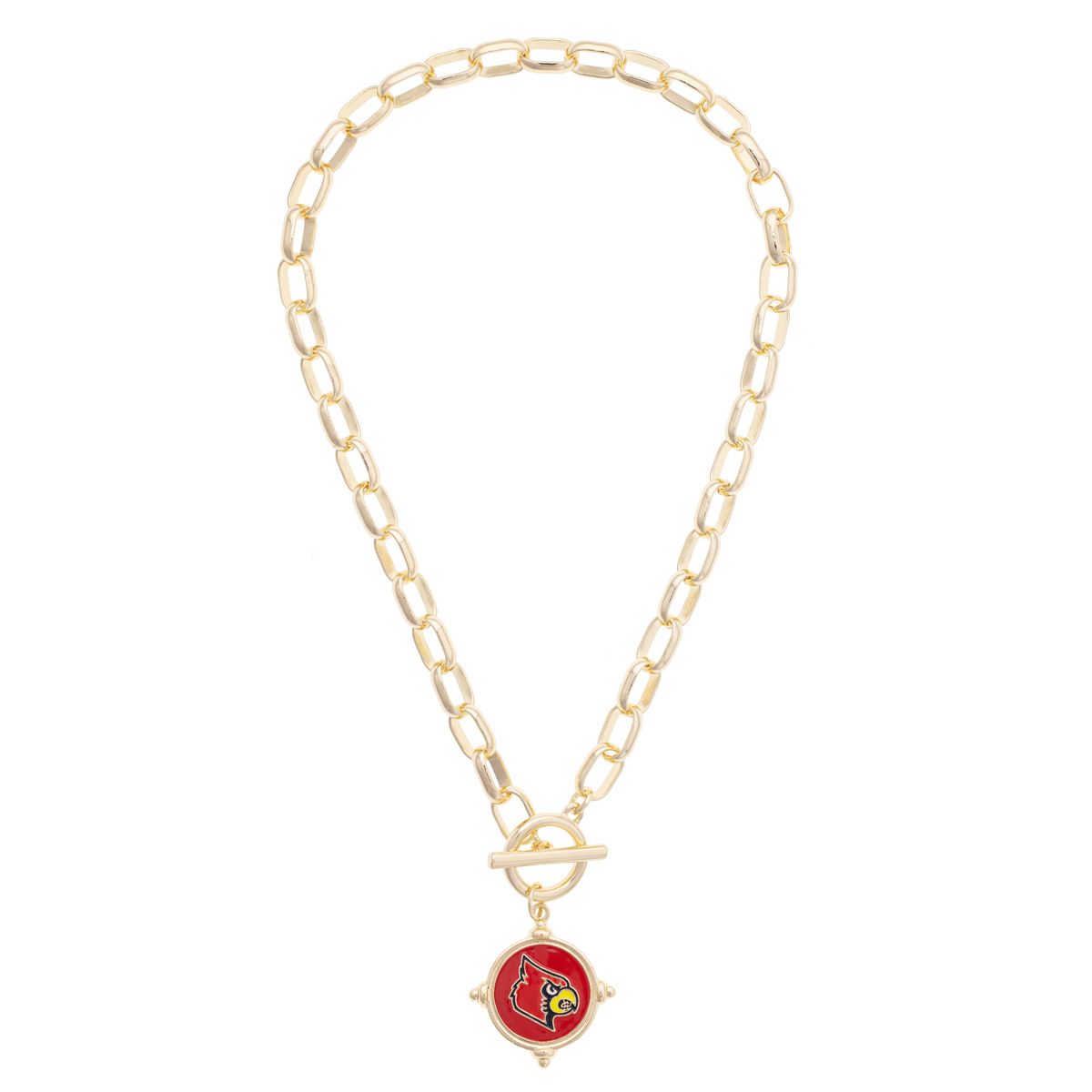 Louisville Cardinals Logo Intaglio Necklace