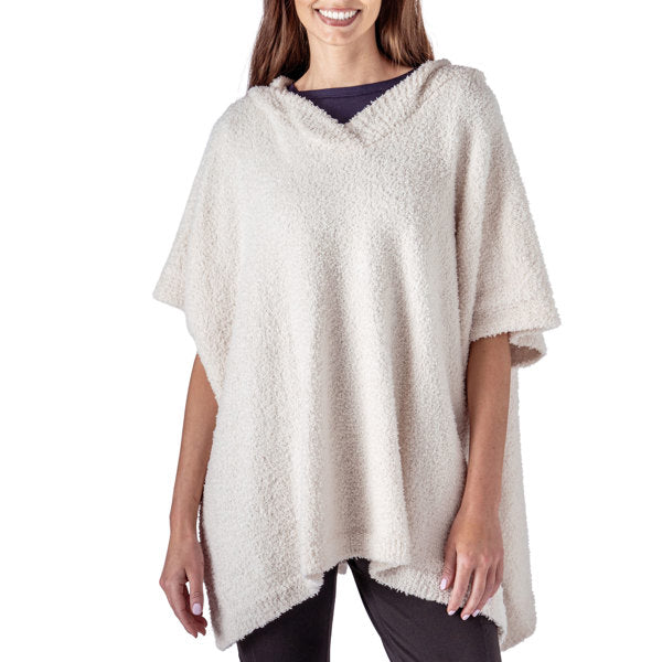 Always Cozy Hooded Poncho