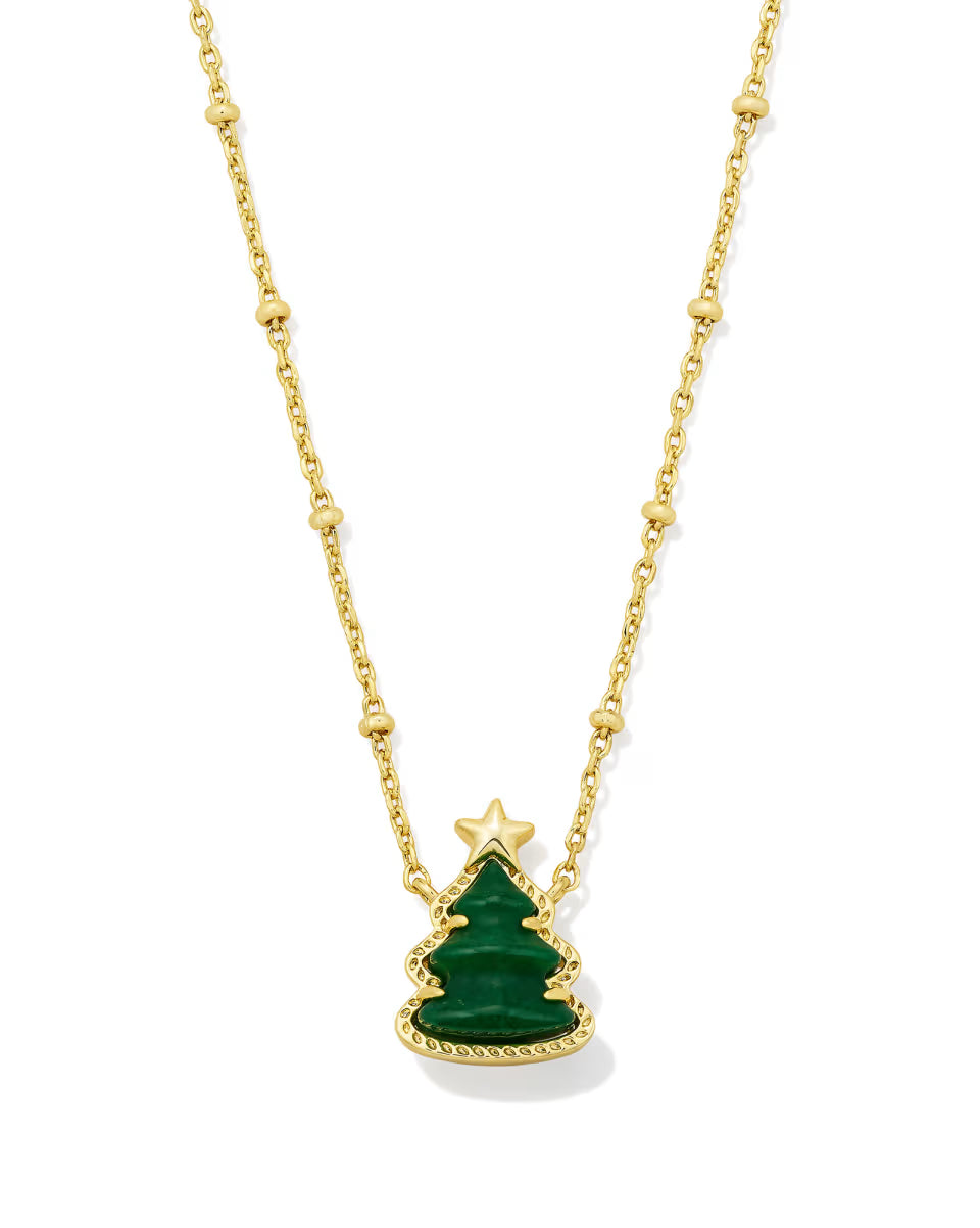 Kendra Scott Holiday Tree Short Pendant Necklace