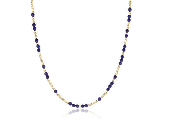 eNewton 15" Choker Hope Unwritten Gemstone - Lapis