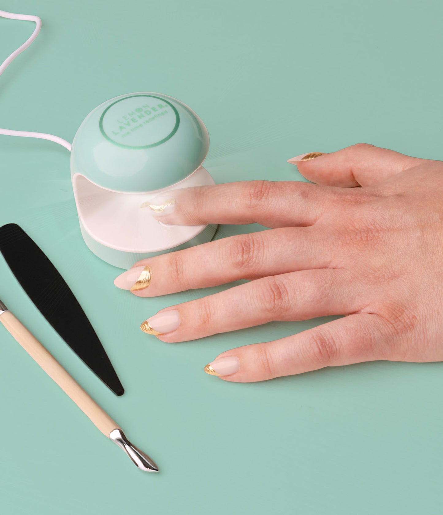 Lemon Lavender Nailed It Gel Nail Lamp