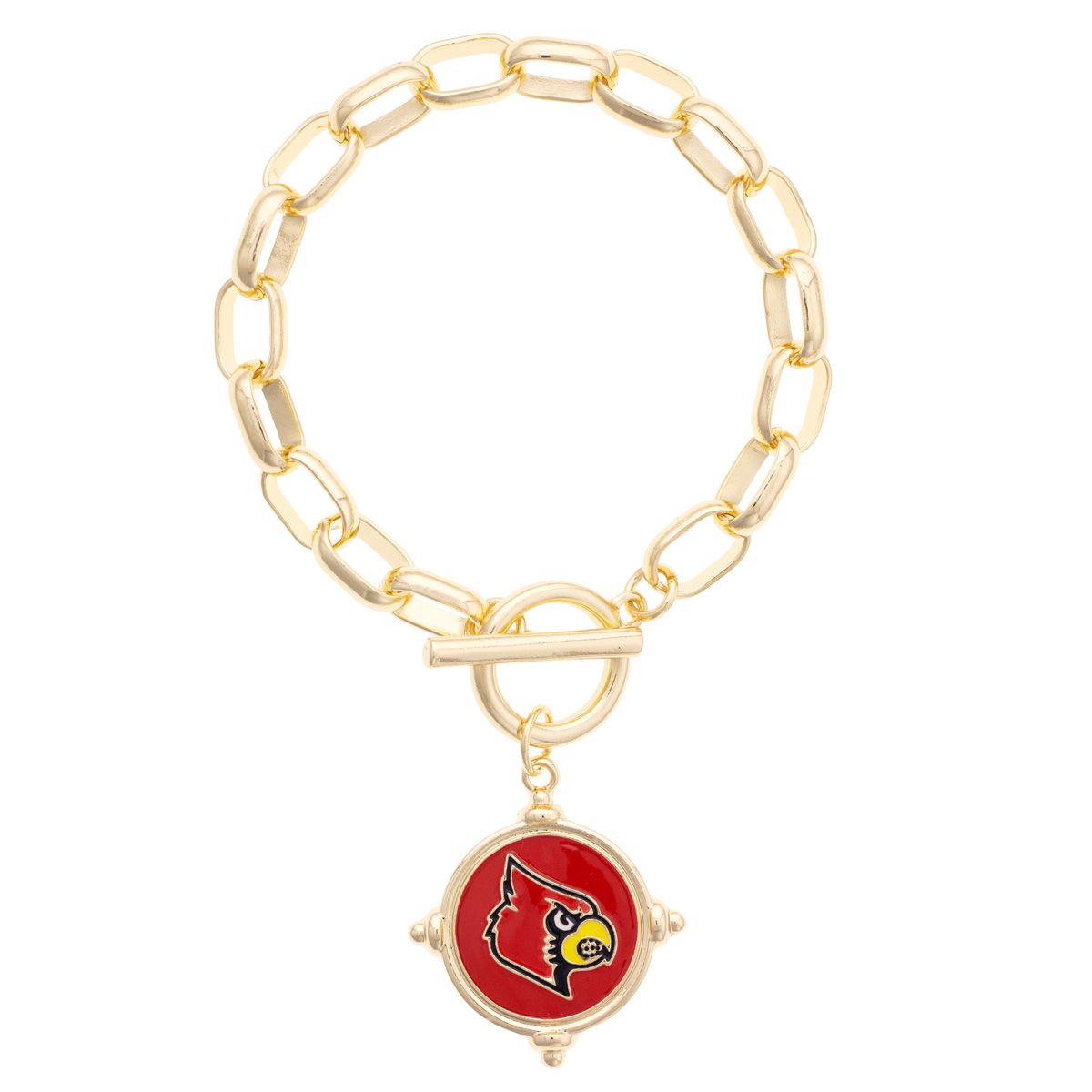 Louisville Cardinals Logo Intaglio Bracelet