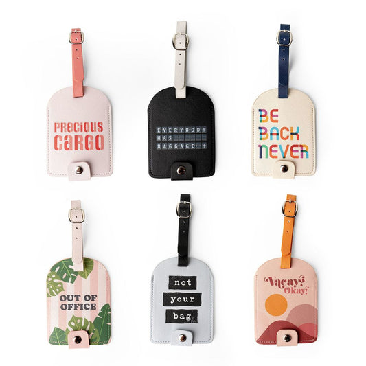 Love at First Flight Luggage Tag