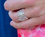 Southern Gates Mother of Pearl Ring