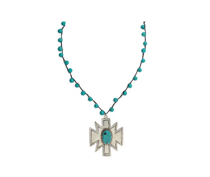 Myra - Thunder Spirit Medallion Necklace