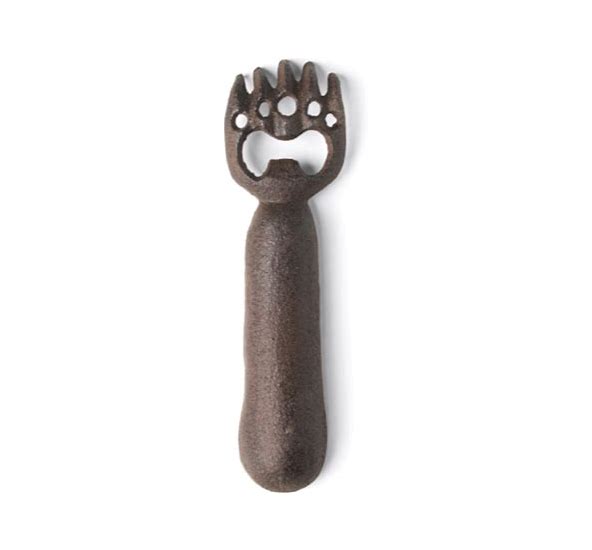 Bunk House Beer Claw Cast Iron Bottle Opener
