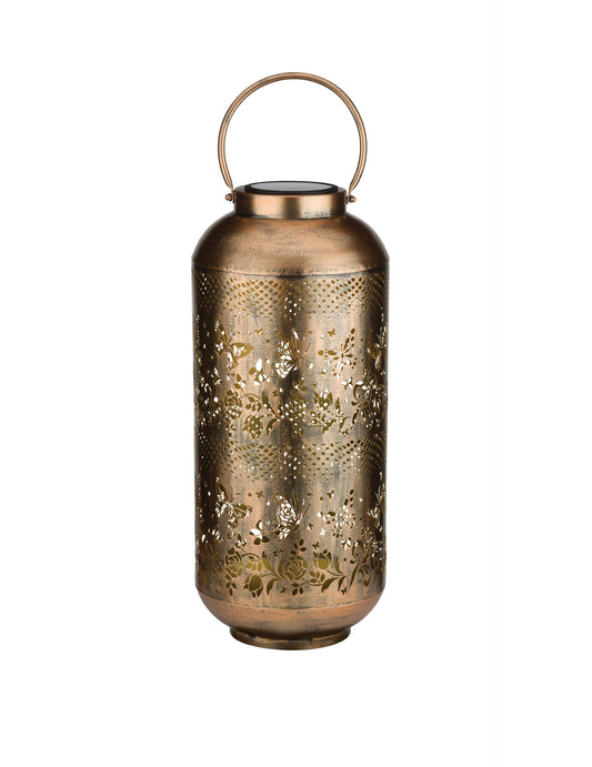 Butterfly Cylinder Shadow Solar Lantern