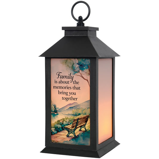 Family & Friends Gather Here Lantern
