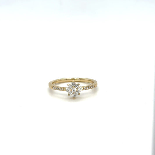 10kt Yellow Gold .25ctw Diamond Yellow Gold Ring