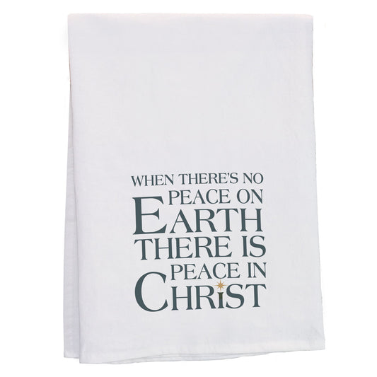 "Peace on Earth" Cotton Tea Towel